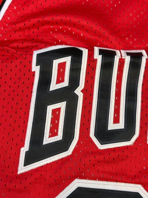 NBA Bulls Red Black Colour Jersey - PIPPEN 33 - XL