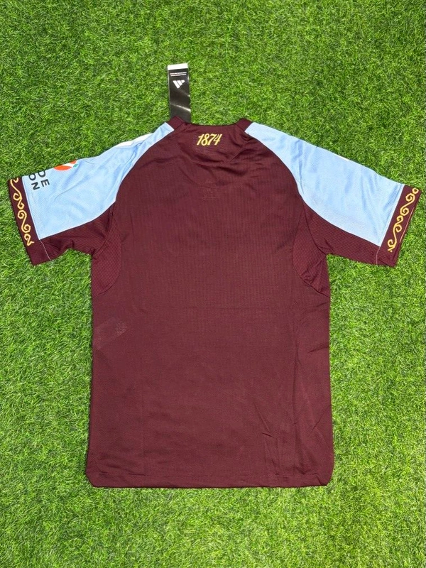 Aston Villa 25/26 Home Kit Player Edition Half Sleeve - XXL