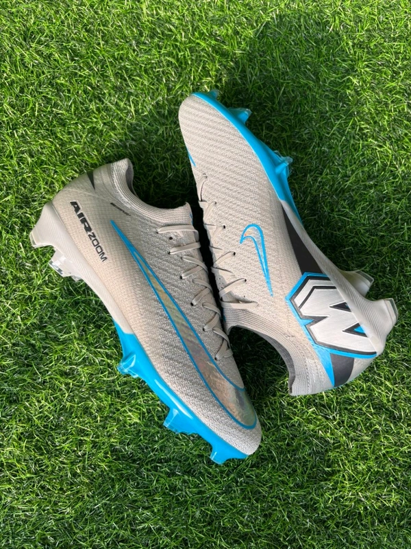 Mercurial Vapor 16 Silver Blue Colour Low-top FG With Lace - 6