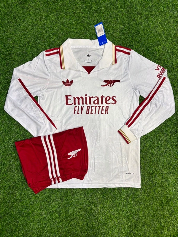 Arsenal FC 25/26 3rd Kit Full Sleeve Fan Edition With Short - S