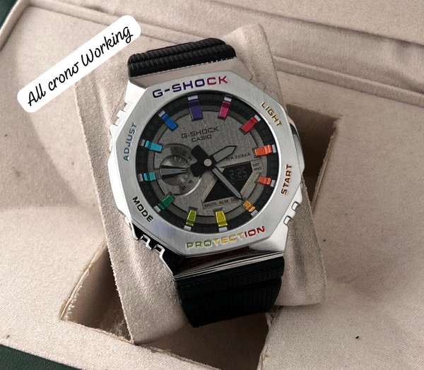 Casio G-Shock Analog Digital Watch - Mercury