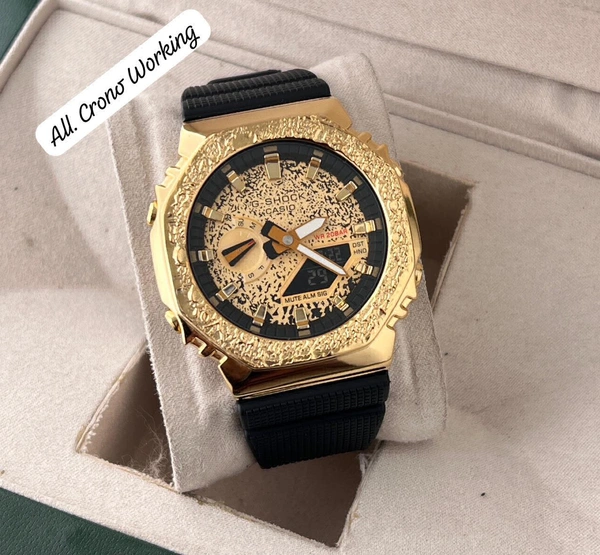 Casio G-Shock Analog Digital Watch - Bright Sun