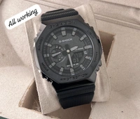 Casio G-Shock Analog Digital Watch - Silver