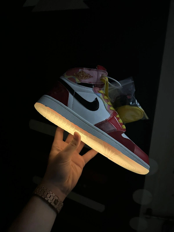 Nike Air Jordan 1 Across The Spider Verse  - Red Orange