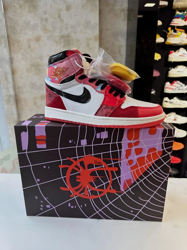 Nike Air Jordan 1 Across The Spider Verse  - Red Orange