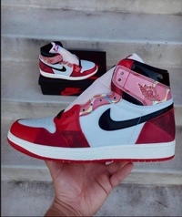 Nike Air Jordan 1 Across The Spider Verse  - Red Orange
