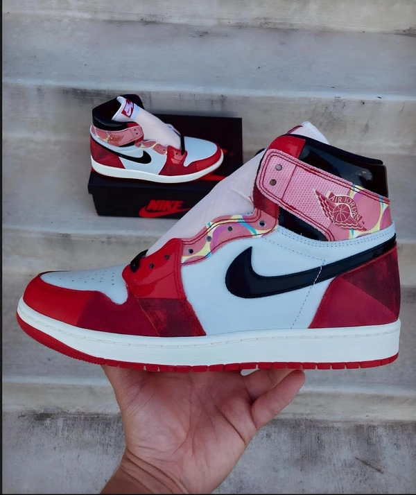 Nike Air Jordan 1 Across The Spider Verse  - Red Orange