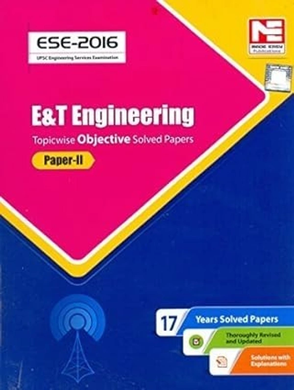Made Easy ESE 2016 ELECTRONICS AND TELECOMMUNICATION ENGINEERING PAPER - II 9789351471226