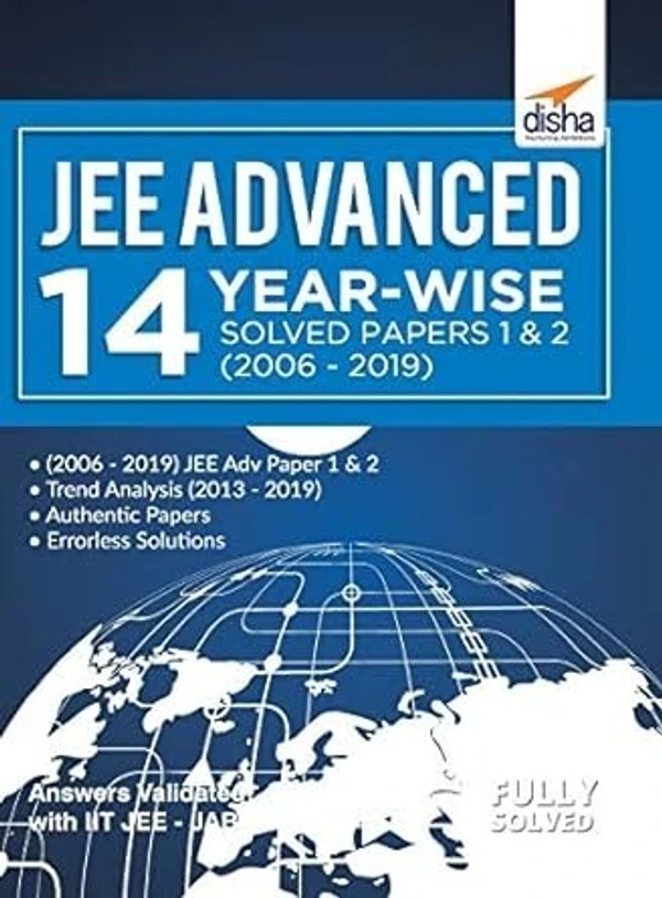 Jee Advanced 14 Year-Wise Solved Papers 1 & 2 (2006 - 2019) (English, Paperback, Disha Experts)