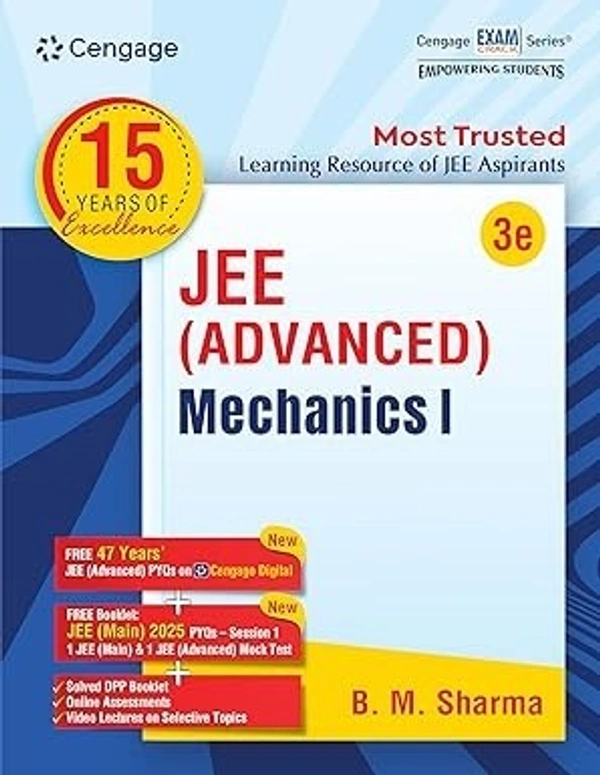 Cengage JEE Advanced Mechanics I with Free Online Assessments & Digital Content 9789360531133
