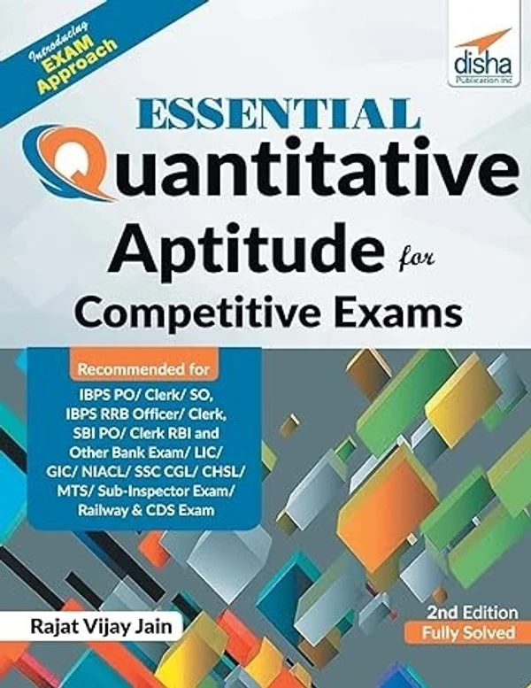 Disha Publications Essential Quantitative Aptitude for Competitive Exams (English, Paperback, Jain Rajat Vijay)