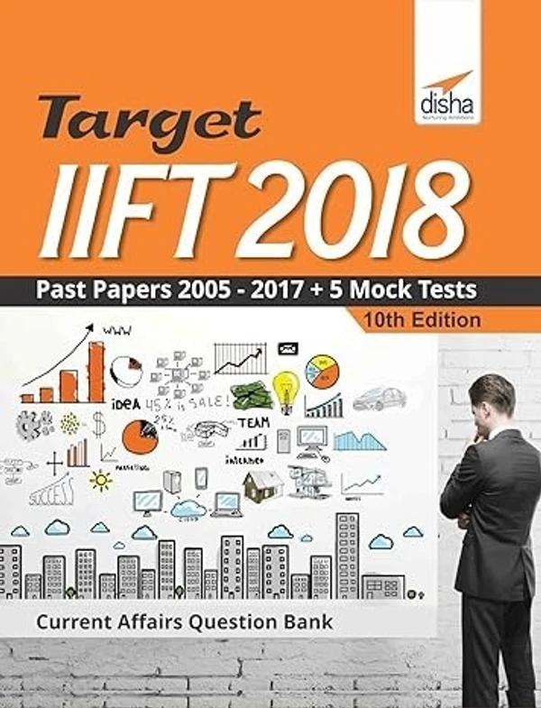 Disha Publications TARGET IIFT 2018 (Past Papers 2005 - 2017) + 5 Mock Tests 10th Edition (English, Paperback, Disha Experts)