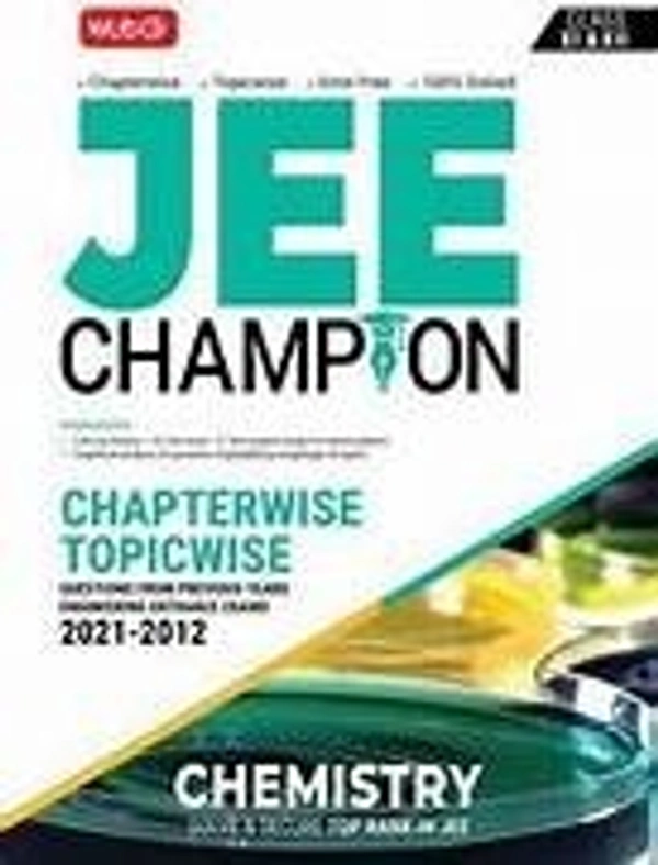 MTG Jee Champion Chemistry (English, Paperback, u Paperback – 10 December 2021. 9789391191801