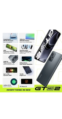 Realme GT Neo 2 8GB Ram 128 Rom - Neo Black
