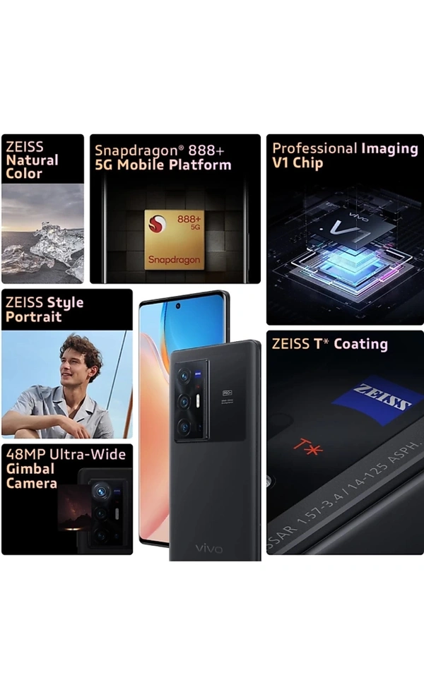 Vivo X70 Pro Plus 12GB Ram 256 Rom - Enigma Black