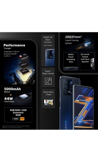 iqoo Z5 8GB Ram 128GB Rom  - Mystic Space
