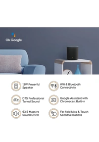 Xiaomi  Smart Speaker With Google Assistant (Black) - Black