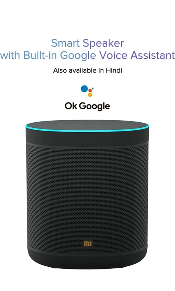 Xiaomi  Smart Speaker With Google Assistant (Black) - Black