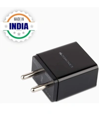 ZEBRONICS  Zeb- MA5311Q 3 A Mobile Charger with Detachable Cable (Black, Cable Included) - white, 150g