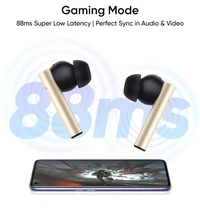 Realme  Buds Air 2 with Active Noise Cancellation (ANC) Bluetooth Headset (Closer Gold, True Wireless) - Closer Gold