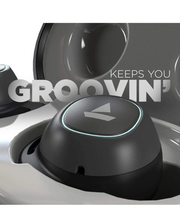 Boat  Airdopes 441 Bluetooth Truly Wireless in Ear Earbuds with Mic (Active Black -  (Active Black