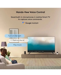 Realme 126 cm (50 inch) Ultra HD (4K) LED Smart Android TV with Handsfree Voice Search and Dolby Vision & Atmos (RMV2005)