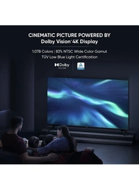 Realme 126 cm (50 inch) Ultra HD (4K) LED Smart Android TV with Handsfree Voice Search and Dolby Vision & Atmos (RMV2005)
