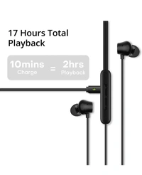 DIZO by realme TechLife Wireless Bluetooth Headset (Black, In the Ear)