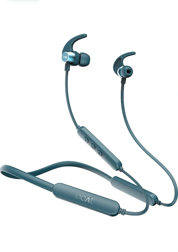 boAt Rockerz 255 Pro+ Bluetooth Wireless in Ear Earphones with Mic (Teal Green)