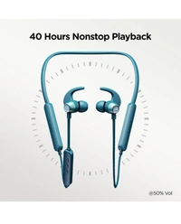 boAt Rockerz 255 Pro+ Bluetooth Wireless in Ear Earphones with Mic (Teal Green)