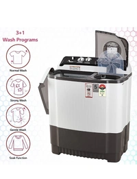LG 8.5 kg Semi Automatic Top Load Grey, White (P8535SGMZ)