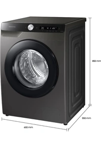 SAMSUNG 7 kg Al Control, Wifi Enabled, 5 Star Rating Fully Automatic Front Load Grey (WW70T502DAX/TL)