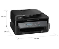 Epson M205 Multi-function WiFi Monochrome Printer (Black, Ink Tank)