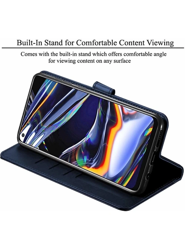 WEBKREATURE Back Cover for Realme C12, Realme Narzo 20, Realme Narzo 30A, Realme C25, Realme C25s (Blue, Grip Case)
