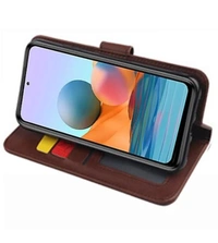 Ron Back Cover for Mi Redmi Note 10 Pro, Redmi Note 10 Pro Max (Brown, Dual Protection)