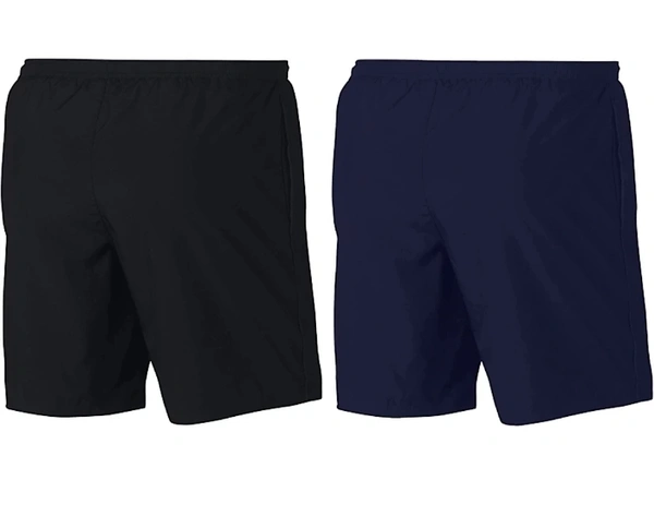 INDICLUB Solid Men Black, Blue Basic Shorts - XXL