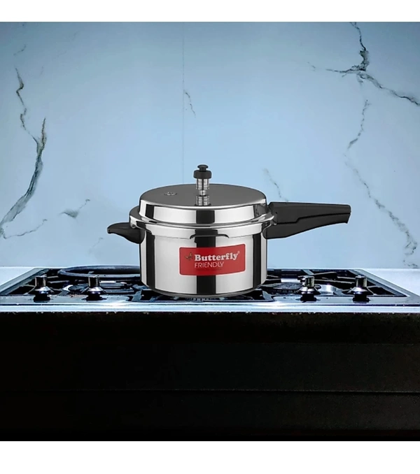 Butterfly Friendly 5 L Pressure Cooker (Aluminium)
