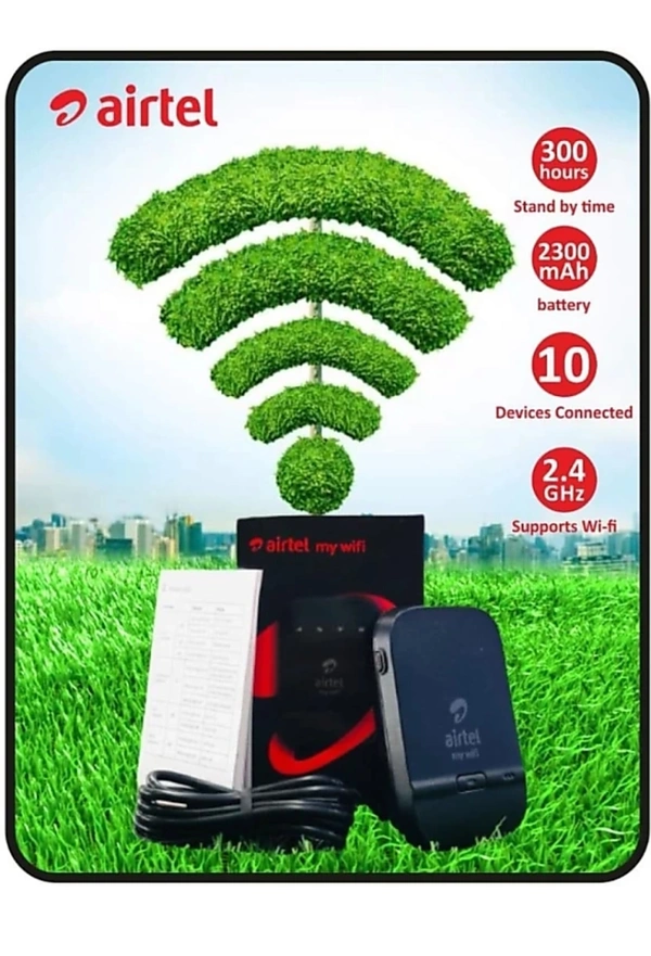 Airtel AMF-311WW Data Card (Black)
