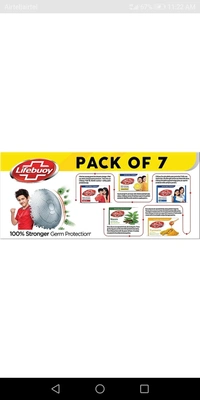 Iife Boy Anti Germ Soap 125G Pack Of 7 - 125