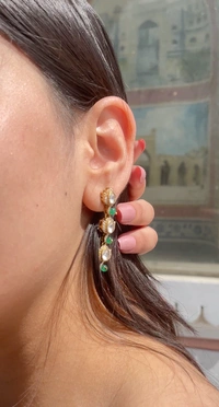 Barkha Mozonite Polki Hanging E/R