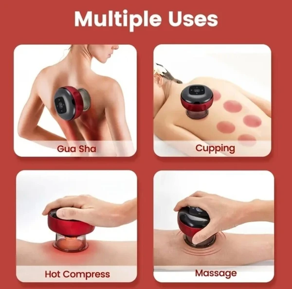 Vaccum Electric Cupping Machine Device Massager Cups Electric Cupping Therapy