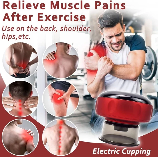 Vaccum Electric Cupping Machine Device Massager Cups Electric Cupping Therapy