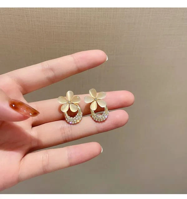 Imitation Diamond Earrings 