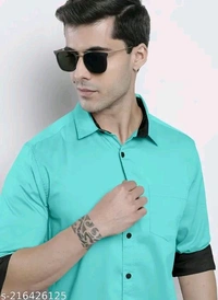 Pretty Retro Men ShirtsName: Pretty Retro Men ShirtsFabric: Cotton BlendSleeve Length: Long SleevesPattern: SolidNet Quantity (N): 1Sizes:S (Chest Size: 38 in, Length Size: 28 in) M (Chest Size: 40 in, Length Size: 28.5 in) L (Chest Size: 42 in, Length Size: 29 in) XL (Chest Size: 44 in, Length Size: 30 in) XXL (Chest Size: 46 in, Length Size: 30.5 in) Shop from a wide range of Shi