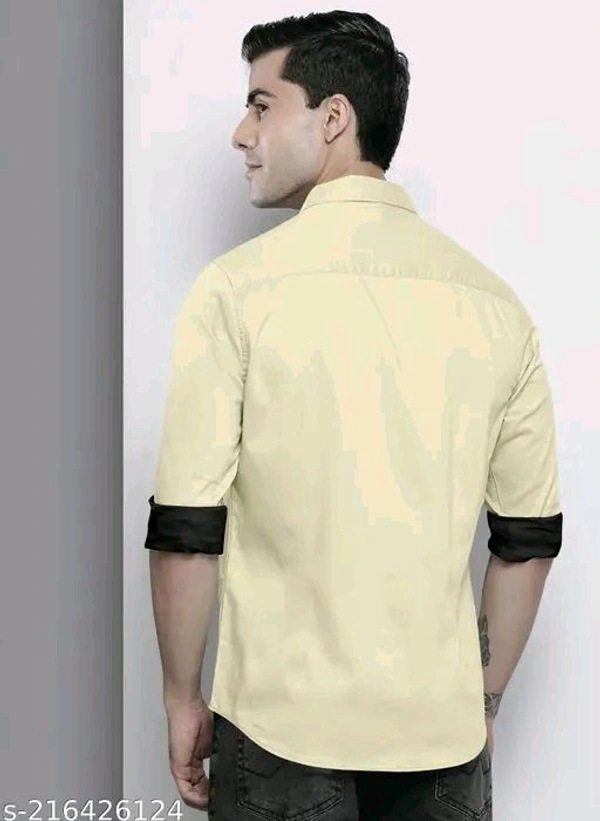 Pretty Retro Men ShirtsName: Pretty Retro Men ShirtsFabric: Cotton BlendSleeve Length: Long SleevesPattern: SolidNet Quantity (N): 1Sizes:S (Chest Size: 38 in, Length Size: 28 in) M (Chest Size: 40 in, Length Size: 28.5 in) L (Chest Size: 42 in, Length Size: 29 in) XL (Chest Size: 44 in, Length Size: 30 in) XXL (Chest Size: 46 in, Length Size: 30.5 in) Shop from a wide range of Shi