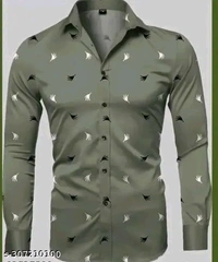 Fancy Latest Trendy Designer Men's Formal ShirtName: Fancy Latest Trendy Designer Men's Formal ShirtFabric: CottonSleeve Length: Long SleevesPattern: PrintedNet Quantity (N): 1Sizes:M (Chest Size: 38 in, Length Size: 28 in) L (Chest Size: 40 in, Length Size: 29 in) XL (Chest Size: 42 in, Length Size: 30 in) XXL (Chest Size: 44 in, Length Size: 31 in) Country of Origin: India