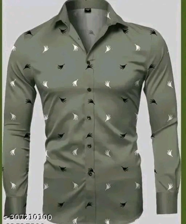 Fancy Latest Trendy Designer Men's Formal ShirtName: Fancy Latest Trendy Designer Men's Formal ShirtFabric: CottonSleeve Length: Long SleevesPattern: PrintedNet Quantity (N): 1Sizes:M (Chest Size: 38 in, Length Size: 28 in) L (Chest Size: 40 in, Length Size: 29 in) XL (Chest Size: 42 in, Length Size: 30 in) XXL (Chest Size: 44 in, Length Size: 31 in) Country of Origin: India