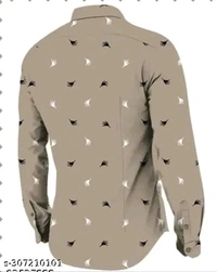 Fancy Latest Trendy Designer Men's Formal ShirtName: Fancy Latest Trendy Designer Men's Formal ShirtFabric: CottonSleeve Length: Long SleevesPattern: PrintedNet Quantity (N): 1Sizes:M (Chest Size: 38 in, Length Size: 28 in) L (Chest Size: 40 in, Length Size: 29 in) XL (Chest Size: 42 in, Length Size: 30 in) XXL (Chest Size: 44 in, Length Size: 31 in) Country of Origin: India