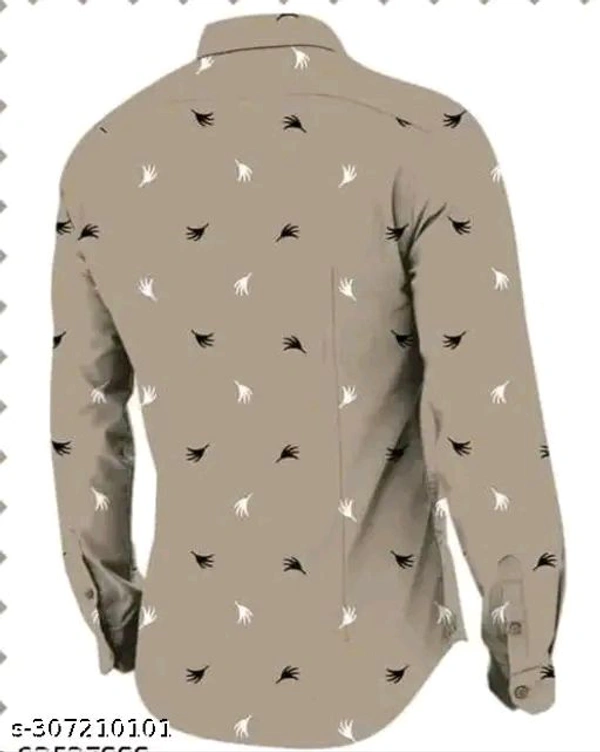Fancy Latest Trendy Designer Men's Formal ShirtName: Fancy Latest Trendy Designer Men's Formal ShirtFabric: CottonSleeve Length: Long SleevesPattern: PrintedNet Quantity (N): 1Sizes:M (Chest Size: 38 in, Length Size: 28 in) L (Chest Size: 40 in, Length Size: 29 in) XL (Chest Size: 42 in, Length Size: 30 in) XXL (Chest Size: 44 in, Length Size: 31 in) Country of Origin: India