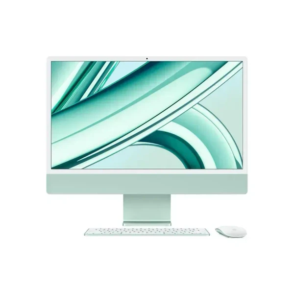 Apple 24-inch iMac with Retina 4.5K display: Apple M3 chip with 8‑core CPU and 8‑core GPU, 256GB SSD - Green